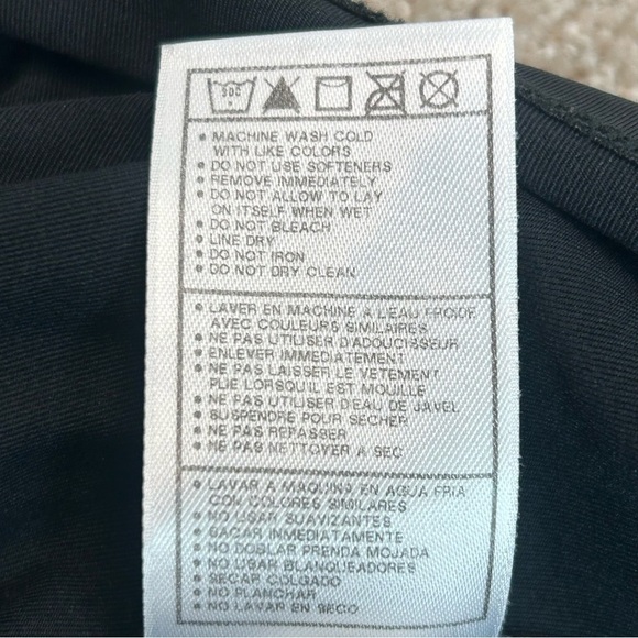 NIKE Pro women’s black athletic V-neck tank top Sz M 8-10 - Picture 8 of 11